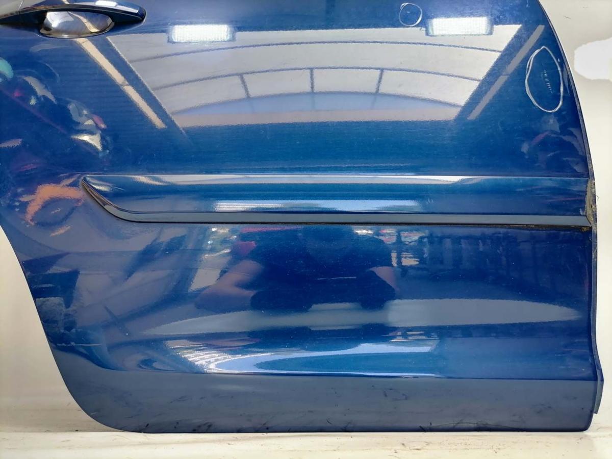 Opel Corsa D original T&uuml;r hinten rechts Z21B Ultrablau Bj.2007